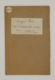 Le scarabée d’or. Histoire Mystérieuse en sténographie Duployé