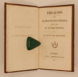 Trigaudin ou le procès des animaux, mis en vers et autre poésies, par M