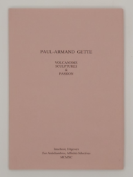 Volcanisme, Sculptures & Passion
