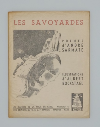 Les Savoyardes poèmes d’André Sarmate, illustrations d’Albert Bockstael