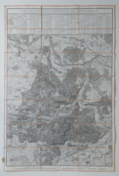 Carte des chasses de l’empereur et roi, à Fontainebleau, levée par les officiers du corps imperial