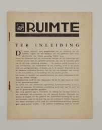 Ruimte Nr. 1- 2